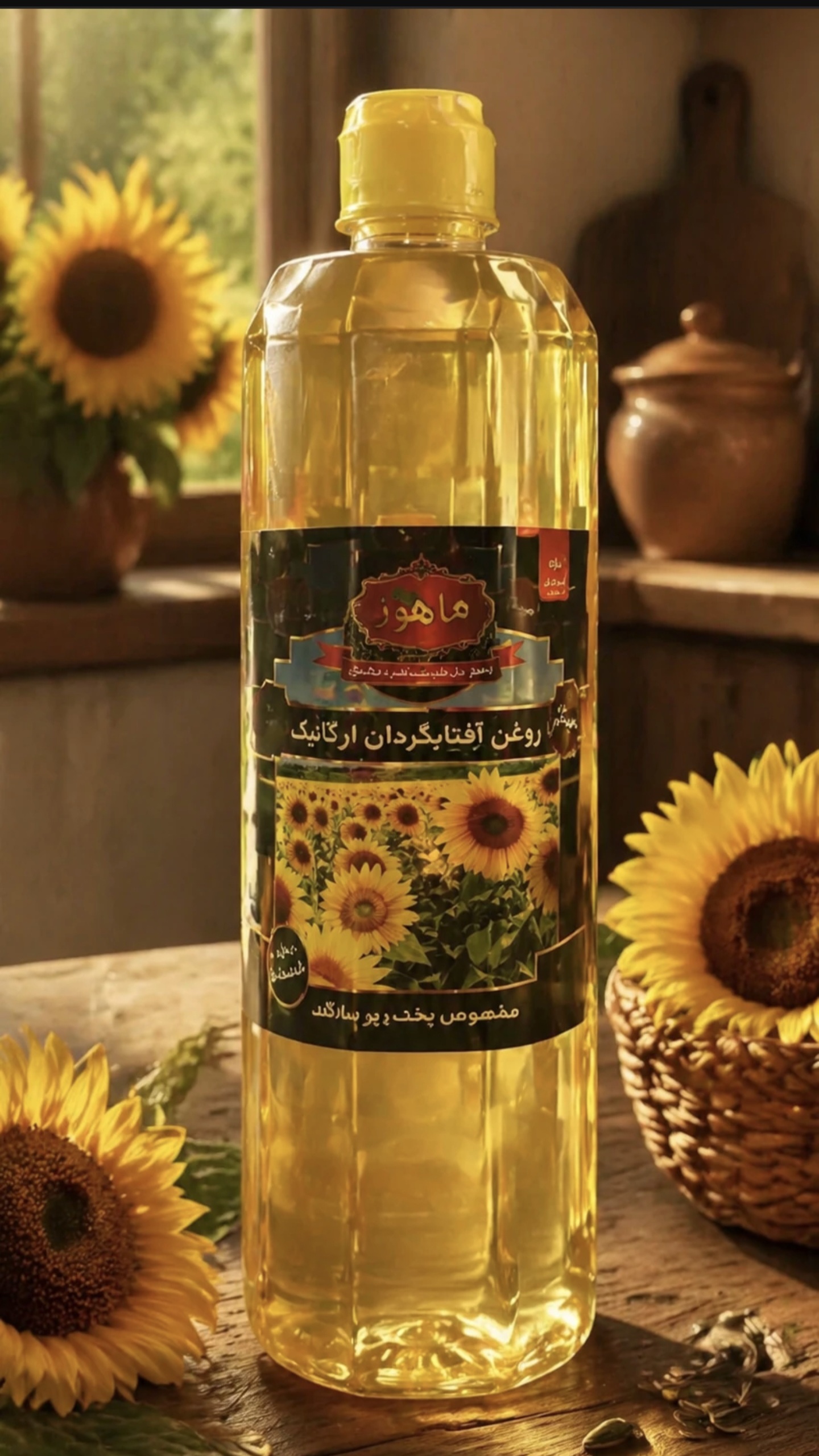 روغن افتابگردان گردان 1 لیتری